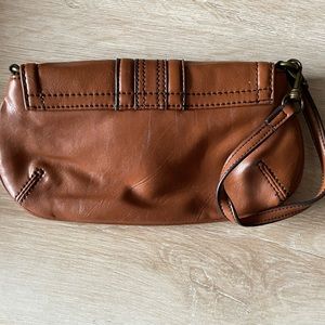 Coach leather wristlet